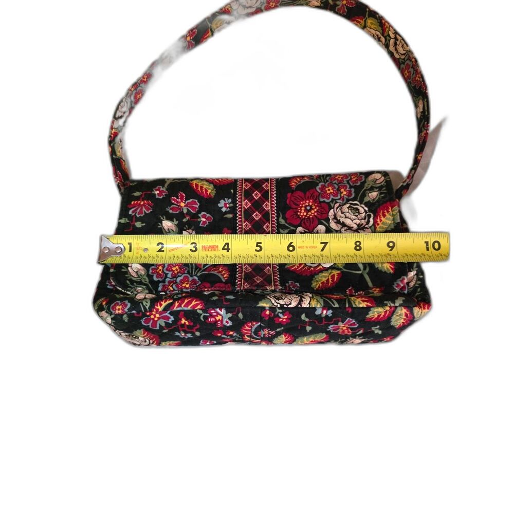 Retired Vera Bradley “Anastasia” Quilted Cotton Shoulder Bag - Picture 6 of 8